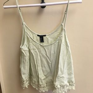 Flowery crop top